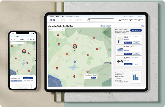 PUR Waters — Trust-Driven E-Commerce platform